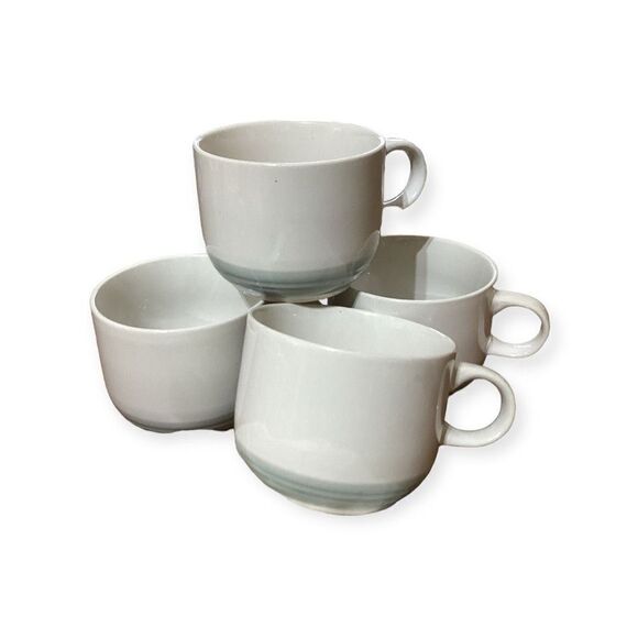 Vintage Genuine Stoneware Japan Set of 4 Mugs - Picture 1 of 5